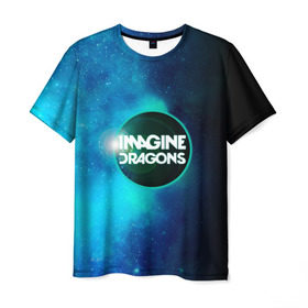Мужская футболка 3D с принтом Imagine Dragons в Екатеринбурге, 100% полиэфир | прямой крой, круглый вырез горловины, длина до линии бедер | dragons | imagine | альтернативный | американская | арена | бэн макки | группа | драгонс | дэн платцман | дэн рейнольдс | имеджин | инди | индирок | поп | рок | уэйн сермон | электроник