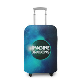 Чехол для чемодана 3D с принтом Imagine Dragons в Екатеринбурге, 86% полиэфир, 14% спандекс | двустороннее нанесение принта, прорези для ручек и колес | dragons | imagine | альтернативный | американская | арена | бэн макки | группа | драгонс | дэн платцман | дэн рейнольдс | имеджин | инди | индирок | поп | рок | уэйн сермон | электроник