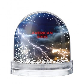 Водяной шар с принтом American Gods в Екатеринбурге, Пластик | Изображение внутри шара печатается на глянцевой фотобумаге с двух сторон | american gods | omg | американские боги | джиллиан андерсон | иэн макшейн | пабло шрайбер | фантастика | эмили браунинг