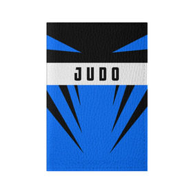 Обложка для паспорта матовая кожа с принтом Judo в Екатеринбурге, натуральная матовая кожа | размер 19,3 х 13,7 см; прозрачные пластиковые крепления | Тематика изображения на принте: judo | sport | дзюдо | дзюдоист | спорт