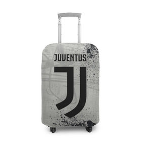 Чехол для чемодана 3D с принтом Juventus New в Екатеринбурге, 86% полиэфир, 14% спандекс | двустороннее нанесение принта, прорези для ручек и колес | cr7 | juve | juventus | ronaldo | texture | брызги красок | герб италии | гранж | звезда | роналдо | текстура | флаг италии | ювентус