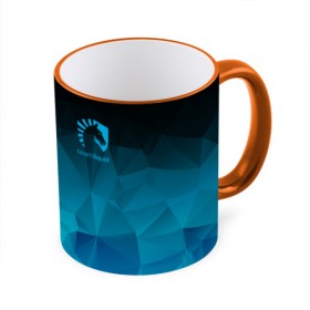 Кружка 3D с принтом TEAM LIQUID E-SPORT в Екатеринбурге, керамика | ёмкость 330 мл | 2019 | blue | cybersport | esport | liquid | logo | pro league | team | team liquid | киберспорт | логотип | тим ликвид | фирменные цвета
