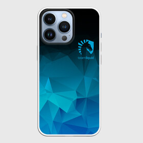 Чехол для iPhone 13 Pro с принтом TEAM LIQUID E SPORT в Екатеринбурге,  |  | 2019 | blue | cybersport | esport | liquid | logo | pro league | team | team liquid | киберспорт | логотип | тим ликвид | фирменные цвета