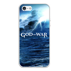 Чехол для iPhone 5/5S матовый с принтом God of WAR в Екатеринбурге, Силикон | Область печати: задняя сторона чехла, без боковых панелей | Тематика изображения на принте: atreus | god of war | god of war 4 | gow | kratos | ps4 | атрей | бог войны | гов | зы4 | кратос | левиафан | мальчик | мимир | мировой змей | пиратs | руны | эксклюзив