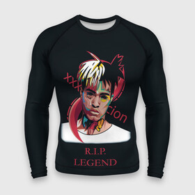 Мужской рашгард 3D с принтом XXXTentacion   RIP Legend 2 в Екатеринбурге,  |  | legend | r.i.p. | rap | rip | tentacion | xxxtentacion | джасей онфрой | икс | легенда | покойся с миром | рэп | тентаньсьен | тентасьён | тентасьон | экс