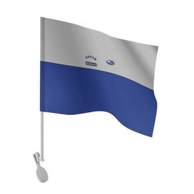 Флаг для автомобиля с принтом Subaru в Екатеринбурге, 100% полиэстер | Размер: 30*21 см | subaru | марка | машины | субару