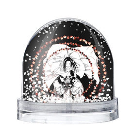 Снежный шар с принтом Хао Асакура в Екатеринбурге, Пластик | Изображение внутри шара печатается на глянцевой фотобумаге с двух сторон | shaman king | зик | король шаманов | манга | шаман кинг