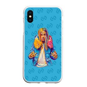 Чехол для iPhone XS Max матовый с принтом 6IX9INE 69 в Екатеринбурге, Силикон | Область печати: задняя сторона чехла, без боковых панелей | 6ix9ine | sixnine | tekashi