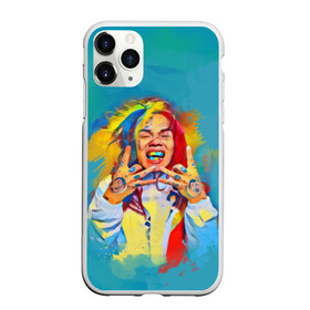 Чехол для iPhone 11 Pro Max матовый с принтом 6IX9INE PAINTS в Екатеринбурге, Силикон |  | Тематика изображения на принте: 6ix9ine | sixnine | tekashi