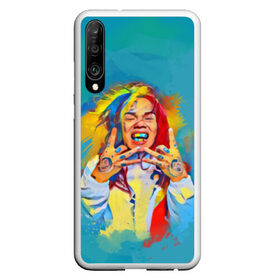 Чехол для Honor P30 с принтом 6IX9INE PAINTS в Екатеринбурге, Силикон | Область печати: задняя сторона чехла, без боковых панелей | Тематика изображения на принте: 6ix9ine | sixnine | tekashi