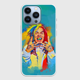 Чехол для iPhone 13 Pro с принтом 6IX9INE PAINTS в Екатеринбурге,  |  | Тематика изображения на принте: 6ix9ine | sixnine | tekashi