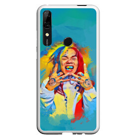 Чехол для Honor P Smart Z с принтом 6IX9INE PAINTS в Екатеринбурге, Силикон | Область печати: задняя сторона чехла, без боковых панелей | Тематика изображения на принте: 6ix9ine | sixnine | tekashi