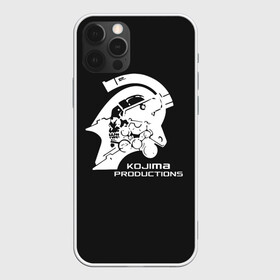 Чехол для iPhone 12 Pro с принтом KOJIMA PRODUCTIONS в Екатеринбурге, силикон | область печати: задняя сторона чехла, без боковых панелей | hideo kojima | hilermo del toro | kojima productions | norman reedus | бурят гений | гильермо дель торо | кодзима продакшн | леа сейду | лея | мадс миккельсен | норман ридус | хидео кодзима