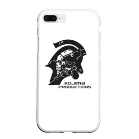 Чехол для iPhone 7Plus/8 Plus матовый с принтом KOJIMA PRODUCTIONS в Екатеринбурге, Силикон | Область печати: задняя сторона чехла, без боковых панелей | hideo kojima | hilermo del toro | kojima productions | norman reedus | бурят гений | гильермо дель торо | леа сейду | лея | мадс миккельсен | норман ридус | хидео кодзима