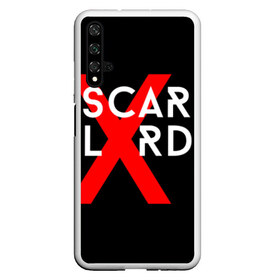 Чехол для Honor 20 с принтом scarlxrd_3 в Екатеринбурге, Силикон | Область печати: задняя сторона чехла, без боковых панелей | Тематика изображения на принте: scarlxrd | мариус