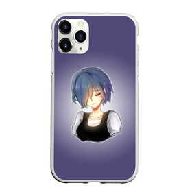 Чехол для iPhone 11 Pro матовый с принтом Tokyo Ghoul в Екатеринбурге, Силикон |  | ken kaneki | tokyo ghoul | touka kirishima | аниме | гуль | канэки кэн | кен канеки | манга | токийский гуль | токио | тоука киришима | япония