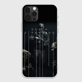 Чехол для iPhone 12 Pro с принтом DEATH STRANDING  в Екатеринбурге, силикон | область печати: задняя сторона чехла, без боковых панелей | hideo kojima | hilermo del toro | kojima productions | norman reedus | бурят гений | гильермо дель торо | леа сейду | лея | мадс миккельсен | норман ридус | хидео кодзима