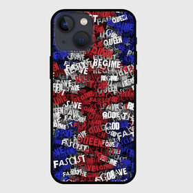 Чехол для iPhone 13 mini с принтом God Save the Queen в Екатеринбурге,  |  | punk | punk rock | rock | rock n roll | англия | великобритания | панк | панк рок | рок | рок н ролл | флаг
