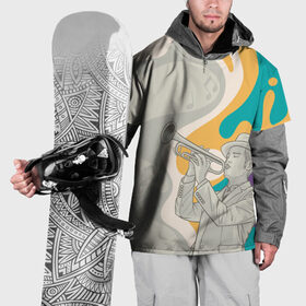 Накидка на куртку 3D с принтом love saxophone в Екатеринбурге, 100% полиэстер |  | Тематика изображения на принте: саксофон | саксофонист