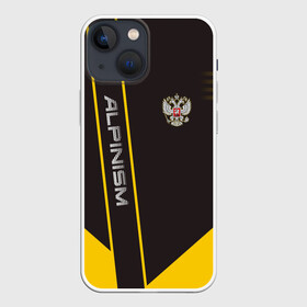 Чехол для iPhone 13 mini с принтом Alpinism в Екатеринбурге,  |  | Тематика изображения на принте: alpinism | climbing | extreme | mountaineering | sport | альпинизм | климбинг | надпись | скалодром | скалолаз | скалолазание | спорт | спортсмен | экстремал | экстремальный | экстрим