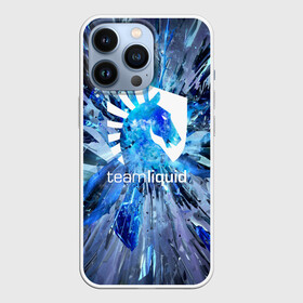 Чехол для iPhone 13 Pro с принтом TEAM LIQUID E SPORT в Екатеринбурге,  |  | 2019 | blue | cybersport | esport | liquid | logo | pro league | team | team liquid | киберспорт | логотип | тим ликвид | фирменные цвета