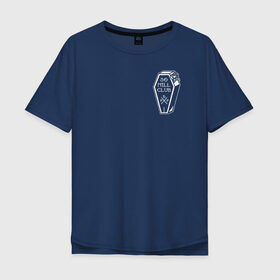 Мужская футболка хлопок Oversize с принтом PEWxDIExPIE в Екатеринбурге, 100% хлопок | свободный крой, круглый ворот, “спинка” длиннее передней части | bro army | felix kjellberg | pew die pie | pewdiepie | пьюдипай | феликс чельберг