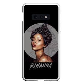 Чехол для Samsung S10E с принтом Rihanna в Екатеринбурге, Силикон | Область печати: задняя сторона чехла, без боковых панелей | Тематика изображения на принте: rihanna | риана | рианна