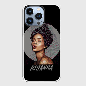 Чехол для iPhone 13 Pro с принтом Rihanna в Екатеринбурге,  |  | Тематика изображения на принте: rihanna | риана | рианна