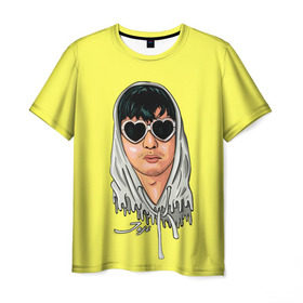 Мужская футболка 3D с принтом Joji #2 в Екатеринбурге, 100% полиэфир | прямой крой, круглый вырез горловины, длина до линии бедер | Тематика изображения на принте: joji | джоджи