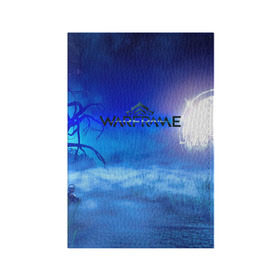 Обложка для паспорта матовая кожа с принтом WARFRAME в Екатеринбурге, натуральная матовая кожа | размер 19,3 х 13,7 см; прозрачные пластиковые крепления | 2019 | fortuna | stalker | warframe | варфрейм | сталкер | тэнно