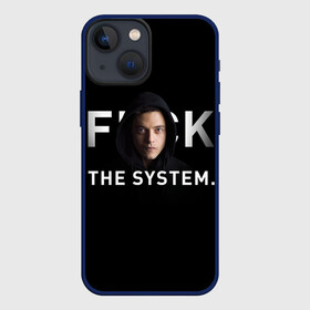 Чехол для iPhone 13 mini с принтом Fck The System   Mr. Robot в Екатеринбурге,  |  | society | system | систему