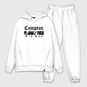 Мужской костюм хлопок OVERSIZE с принтом Compton hip hop в Екатеринбурге,  |  | Тематика изображения на принте: 2pac | 2pak | 2пак | biggie smalls | makaveli | shakur | the notorious b.i.g. | thug life | tupac | амару | биги смолс | ганста | гето | гетто | жизнь головореза | крутой | макавели | надпись | ниггер | ноториус биг | реп | репер | рэп | рэпер