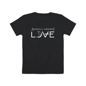 Детская футболка хлопок с принтом Love AVA в Екатеринбурге, 100% хлопок | круглый вырез горловины, полуприлегающий силуэт, длина до линии бедер | angels and airwaves | ava | love | tom delonge | том делонг