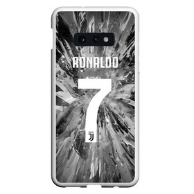 Чехол для Samsung S10E с принтом RONALDO JUVE SPORT в Екатеринбурге, Силикон | Область печати: задняя сторона чехла, без боковых панелей | cr7 | fc | клуб | криштиану роналду | роналдо | фк | ювентус