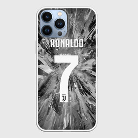 Чехол для iPhone 13 Pro Max с принтом RONALDO JUVE SPORT в Екатеринбурге,  |  | cr7 | fc | клуб | криштиану роналду | роналдо | фк | ювентус