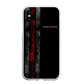 Чехол для iPhone XS Max матовый с принтом God of War в Екатеринбурге, Силикон | Область печати: задняя сторона чехла, без боковых панелей | god of war | арес | афина | бог | бог войны | воин | генерал | гидра | кратос | пиратs | призрак | спарта | татуировка