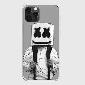 Чехол для iPhone 12 Pro Max с принтом Electronic music в Екатеринбурге, Силикон |  | electronic music | marshmello | маршмеллоу | электронная музыка