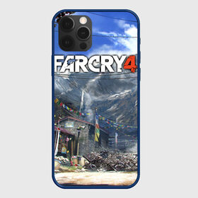 Чехол для iPhone 12 Pro с принтом Far Cry 4 в Екатеринбурге, силикон | область печати: задняя сторона чехла, без боковых панелей | action | far cry 4 | армия | гималаи | гирокоптер | мин | мир | открытый | франшиза | ховеркрафт | шутер