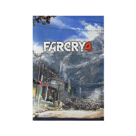 Обложка для паспорта матовая кожа с принтом Far Cry 4 в Екатеринбурге, натуральная матовая кожа | размер 19,3 х 13,7 см; прозрачные пластиковые крепления | action | far cry 4 | армия | гималаи | гирокоптер | мин | мир | открытый | франшиза | ховеркрафт | шутер