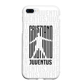 Чехол для iPhone 7Plus/8 Plus матовый с принтом RONALDO JUVE SPORT в Екатеринбурге, Силикон | Область печати: задняя сторона чехла, без боковых панелей | Тематика изображения на принте: club | cr7 | fc | football | ronaldo | sport | криштиану роналду | роналдо | спорт | фк | форма | футбольный клуб | ювентус