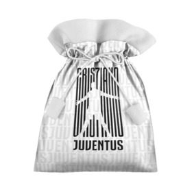 Подарочный 3D мешок с принтом RONALDO JUVE SPORT в Екатеринбурге, 100% полиэстер | Размер: 29*39 см | Тематика изображения на принте: club | cr7 | fc | football | ronaldo | sport | криштиану роналду | роналдо | спорт | фк | форма | футбольный клуб | ювентус