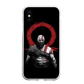 Чехол для iPhone XS Max матовый с принтом God of War 4 в Екатеринбурге, Силикон | Область печати: задняя сторона чехла, без боковых панелей | atreus | god of war | god of war 4 | gow | kratos | ps4 | атрей | бог войны | гов | зы4 | кратос | левиафан | мальчик | мимир | мировой змей | пиратs | руны | эксклюзив