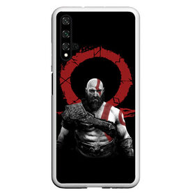 Чехол для Honor 20 с принтом God of War 4 в Екатеринбурге, Силикон | Область печати: задняя сторона чехла, без боковых панелей | atreus | god of war | god of war 4 | gow | kratos | ps4 | атрей | бог войны | гов | зы4 | кратос | левиафан | мальчик | мимир | мировой змей | пиратs | руны | эксклюзив