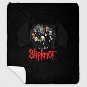 Плед с рукавами с принтом Slipknot в Екатеринбурге, 100% полиэстер | Закругленные углы, все края обработаны. Ткань не мнется и не растягивается. Размер 170*145 | slipknot | грув | джей вайнберг | кори тейлор | крис фен | крэйг джонс | метал | мик томсон | музыка | ню | петля | рок | сид уилсон | скользящий узел | слайпкнот | слипкнот | слипнот | удавка