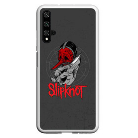 Чехол для Honor 20 с принтом Slipknot в Екатеринбурге, Силикон | Область печати: задняя сторона чехла, без боковых панелей | slipknot | грув | джей вайнберг | кори тейлор | крис фен | крэйг джонс | метал | мик томсон | музыка | ню | петля | рок | сид уилсон | скользящий узел | слайпкнот | слипкнот | слипнот | удавка