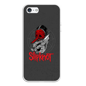 Чехол для iPhone 5/5S матовый с принтом Slipknot в Екатеринбурге, Силикон | Область печати: задняя сторона чехла, без боковых панелей | slipknot | грув | джей вайнберг | кори тейлор | крис фен | крэйг джонс | метал | мик томсон | музыка | ню | петля | рок | сид уилсон | скользящий узел | слайпкнот | слипкнот | слипнот | удавка