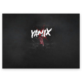 Поздравительная открытка с принтом YANIX в Екатеринбурге, 100% бумага | плотность бумаги 280 г/м2, матовая, на обратной стороне линовка и место для марки
 | 