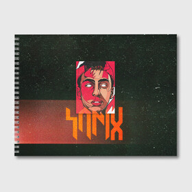 Альбом для рисования с принтом Яникс в Екатеринбурге, 100% бумага
 | матовая бумага, плотность 200 мг. | Тематика изображения на принте: 
