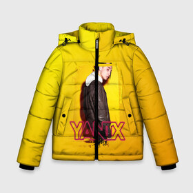 Зимняя куртка для мальчиков 3D с принтом Yanix в Екатеринбурге, ткань верха — 100% полиэстер; подклад — 100% полиэстер, утеплитель — 100% полиэстер | длина ниже бедра, удлиненная спинка, воротник стойка и отстегивающийся капюшон. Есть боковые карманы с листочкой на кнопках, утяжки по низу изделия и внутренний карман на молнии. 

Предусмотрены светоотражающий принт на спинке, радужный светоотражающий элемент на пуллере молнии и на резинке для утяжки | 
