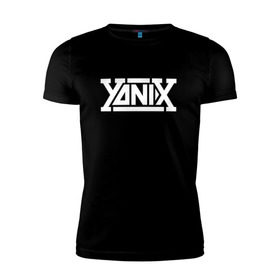 Мужская футболка премиум с принтом Yanix в Екатеринбурге, 92% хлопок, 8% лайкра | приталенный силуэт, круглый вырез ворота, длина до линии бедра, короткий рукав | yanix | яникс
